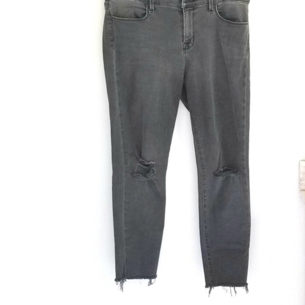 J Brand gray Mercy jeans cropped skinny size 31